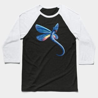 Kawaii Butterfly Dragon - Without Background Baseball T-Shirt